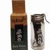 Dental Floss - Compostable - Charcoal in glass container 