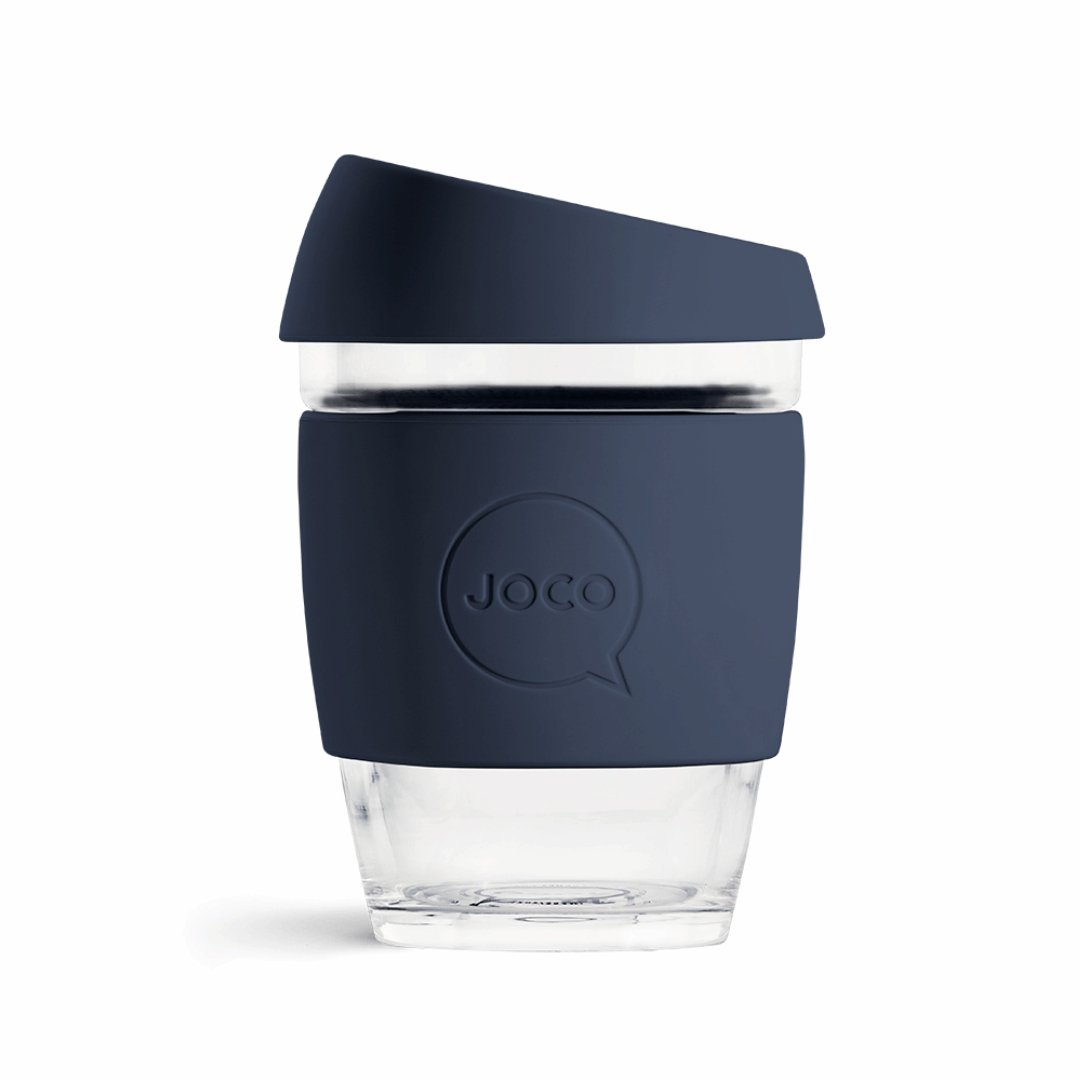 Glass Mug - Reusable - 12oz Joco - Eco Patch