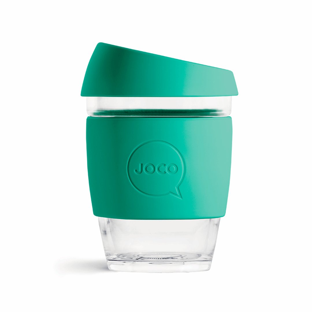 Glass Mug - Reusable - 12oz Joco - Eco Patch